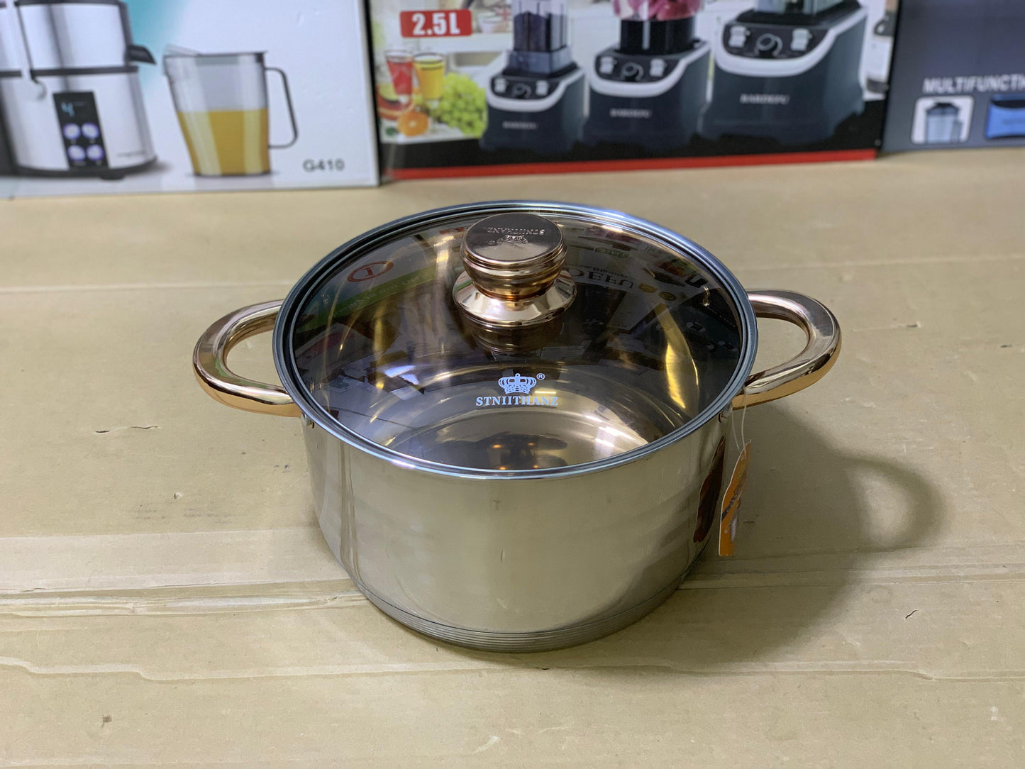 High Quality Cookware set 16 pcs Stainless steel