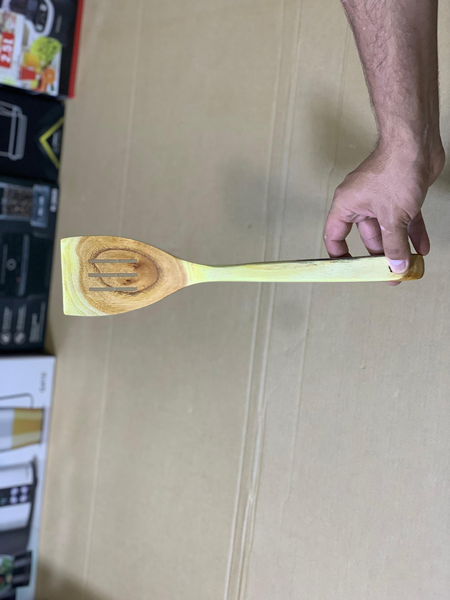 Pure Wooden Spoon 4 Pcs