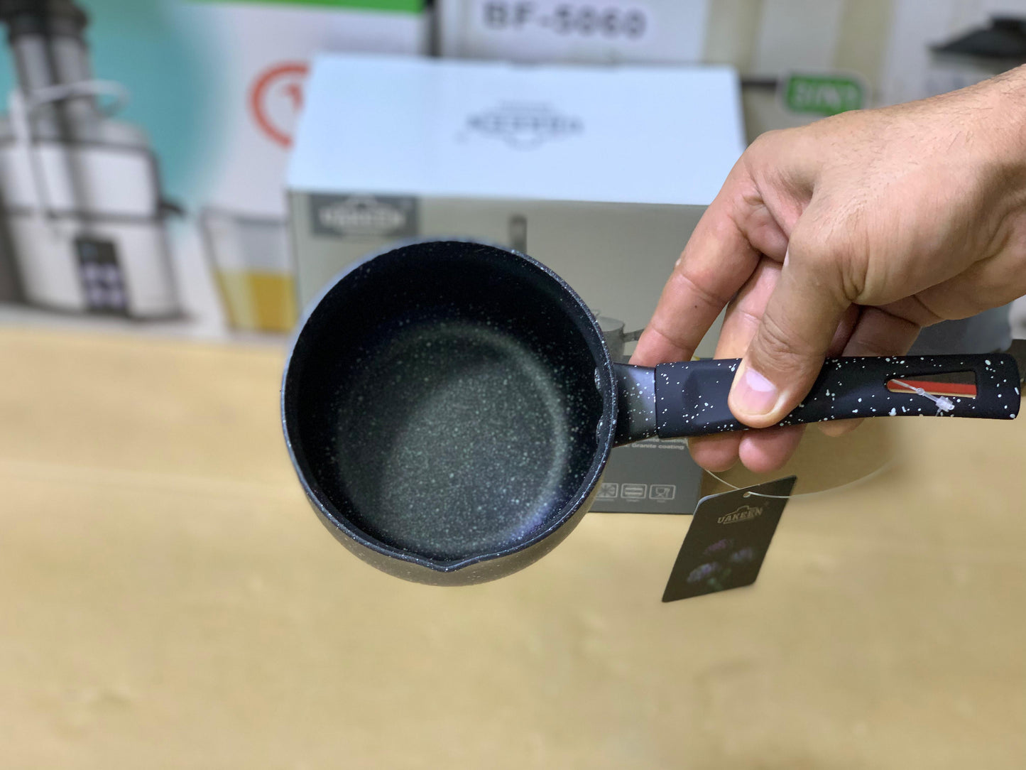 UAKEEN 3 Pieces Sauce Pans set vk-23