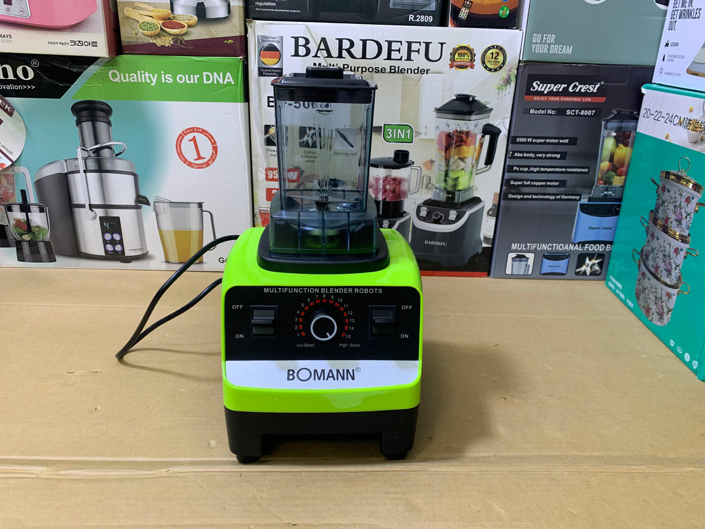 Bomann Germany DE 2 in 1 Blender and Grinder Bomann-609 with 1 Year warranty