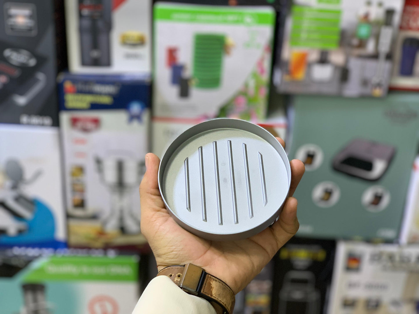 Burger Presser Press Uniform Patties Quickly and Easy Model 508