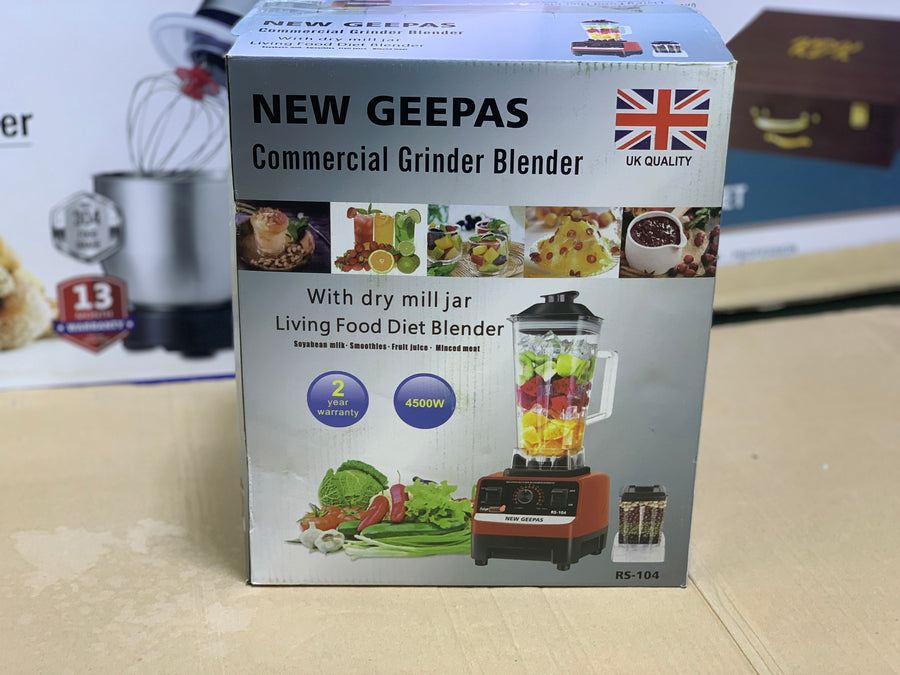 New Geepas Blender 2in1