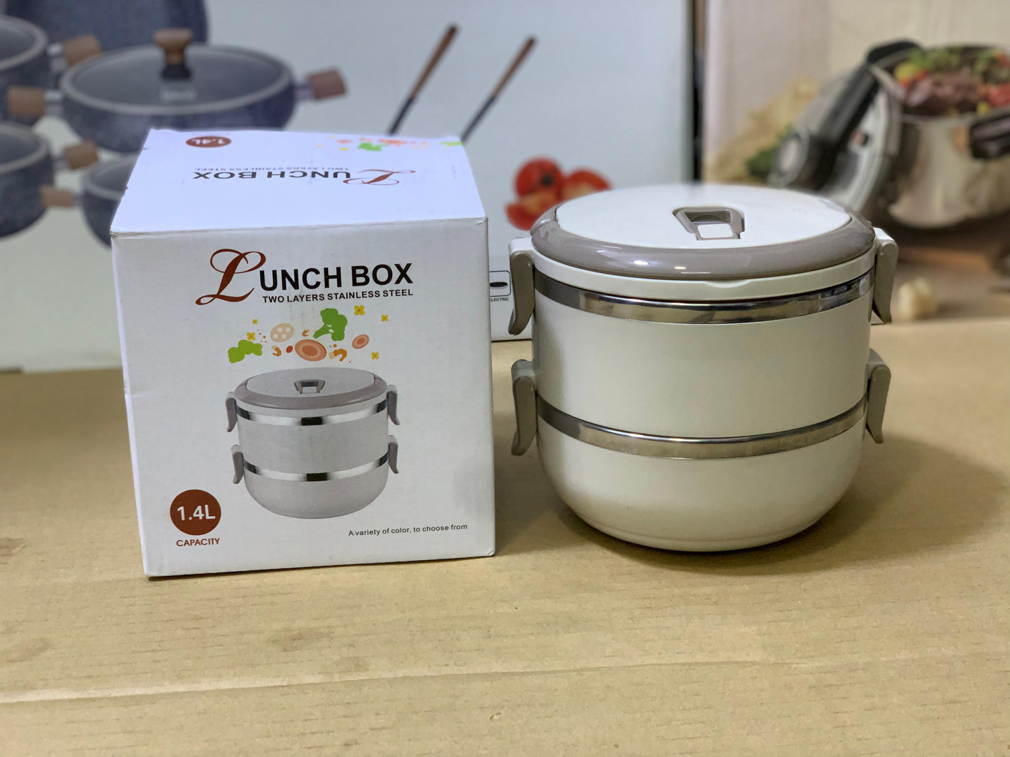 Lunch Box One Layer Stainless steel