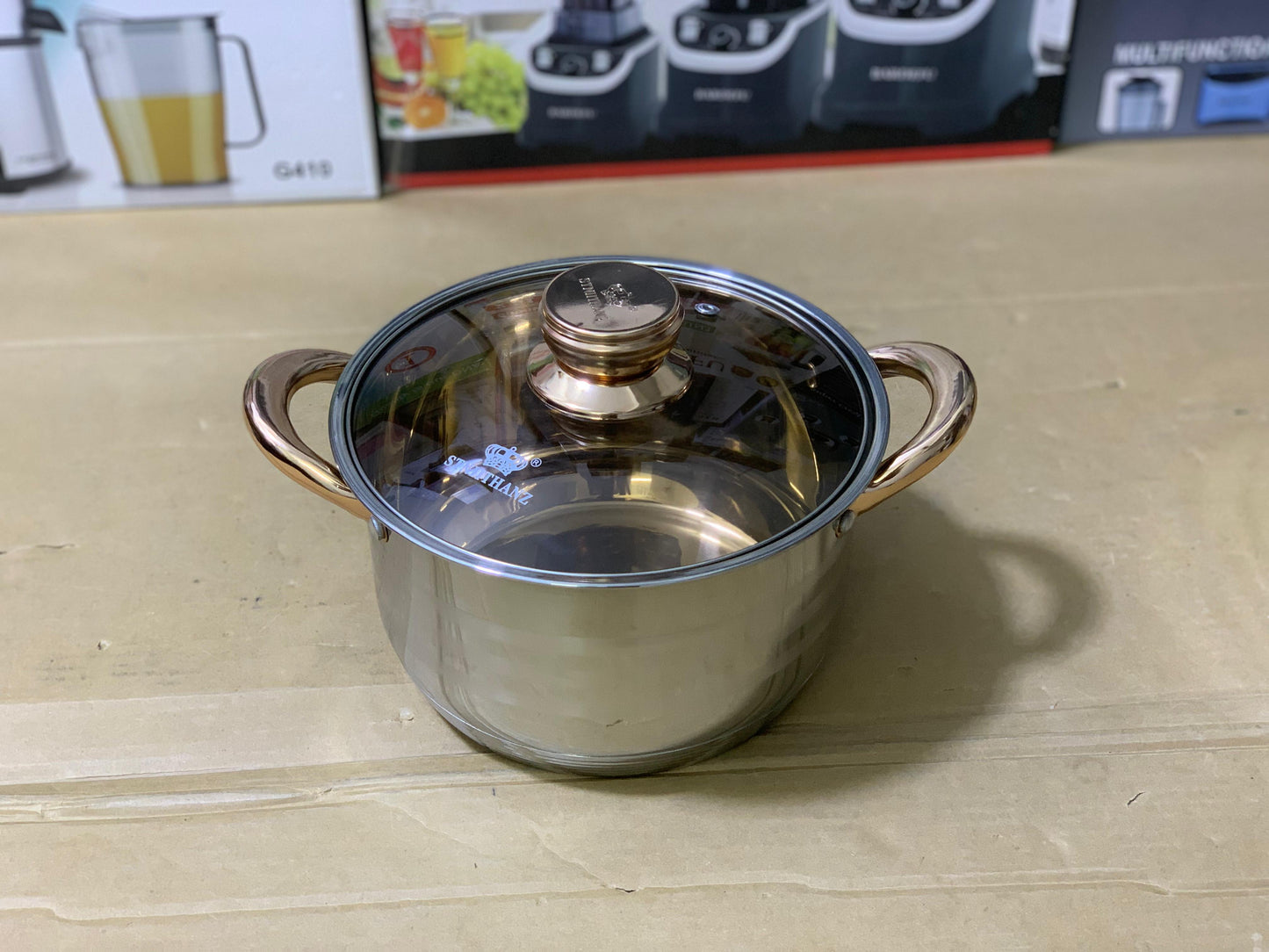 High Quality Cookware set 16 pcs Stainless steel