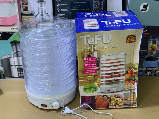 Tefu Brand Food Dehydrator 350 watt and 8 Story Large Capacity | Fruit dryer