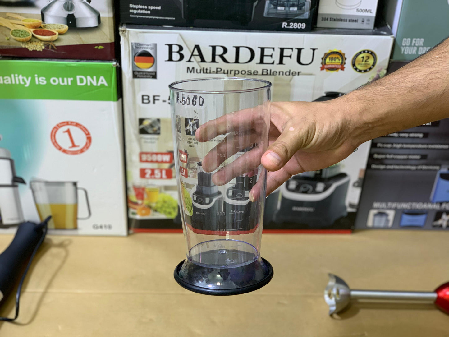 Linkchief 5 in 1 Hand Blender Set Stainless Steel