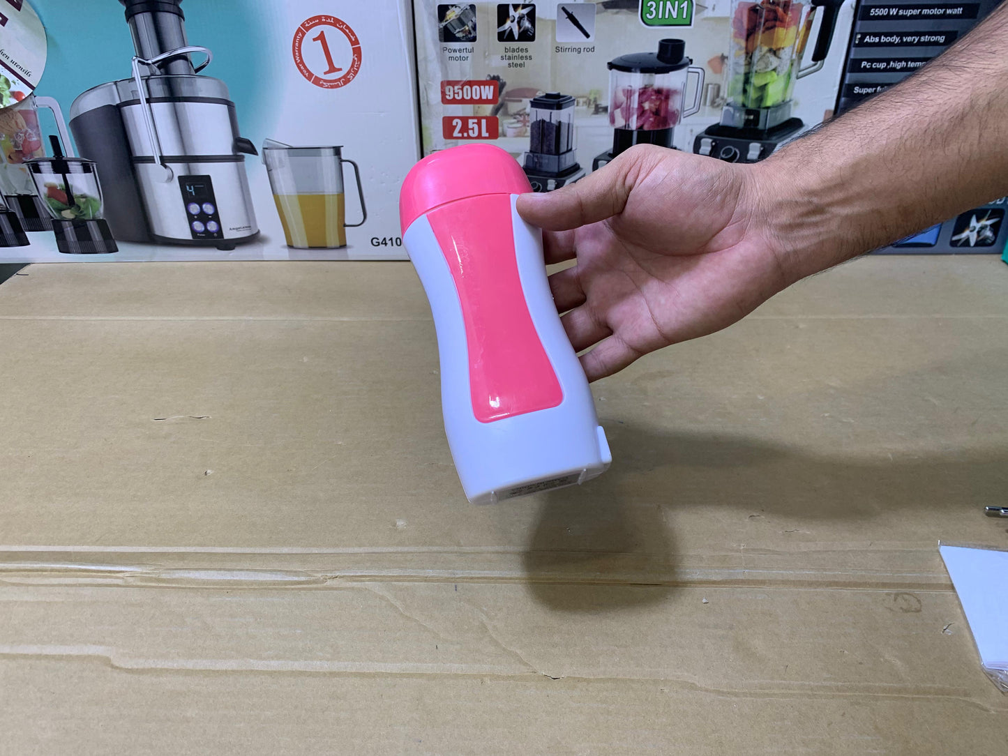 Depilation Hot Wax Machine 3 in 1 Refillable