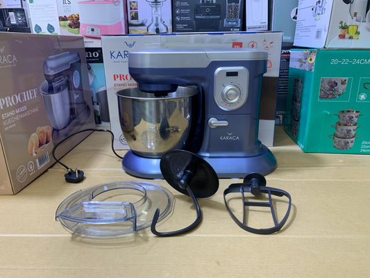 Karaca Stand Mixer 6.5L and Digital Timer display