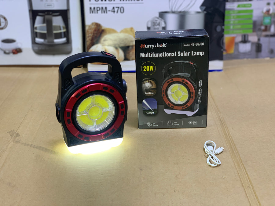 Hurry Bolt Multifunctional Solar Lamp