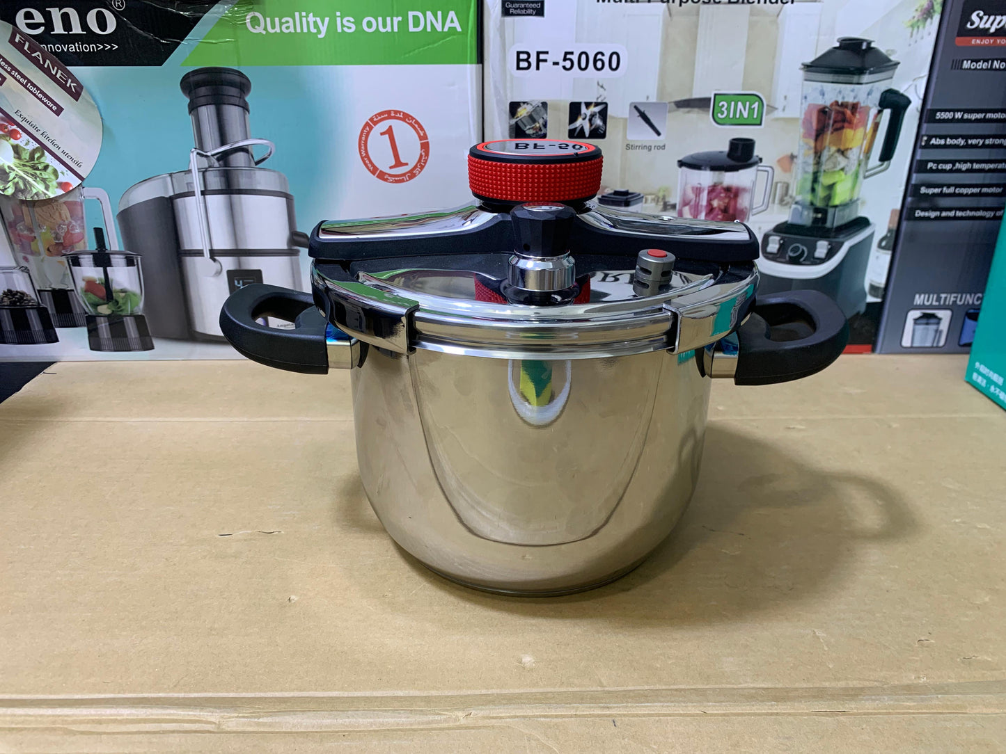 TEFAL 3 in 1 Pressure Cooker 5L and 7L Stainless Steel 18/10