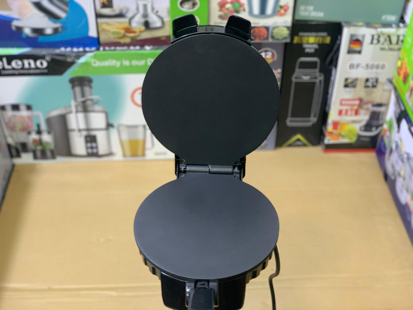 Olsen Roti Maker Non-Stick Coating Plates | |900W