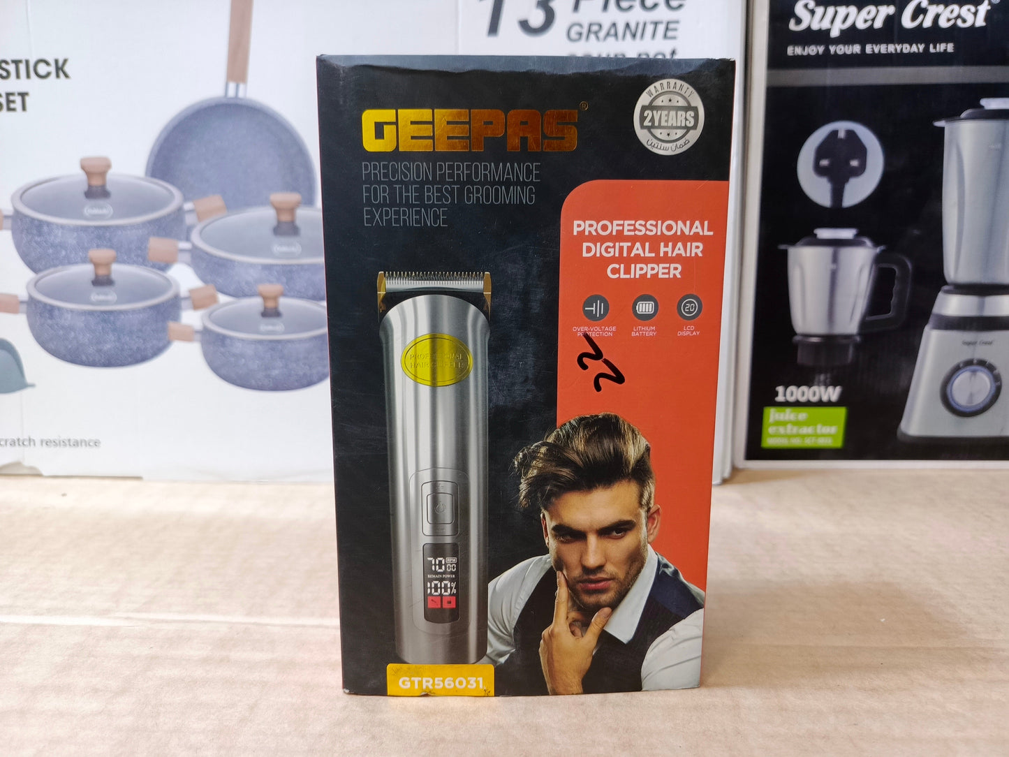 Geepas Precision Performance For The Best Grooming Experience 2 Year Warranty