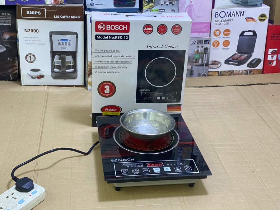 Bosch Electric Infrared Cooker - 2200w Cooking Stove