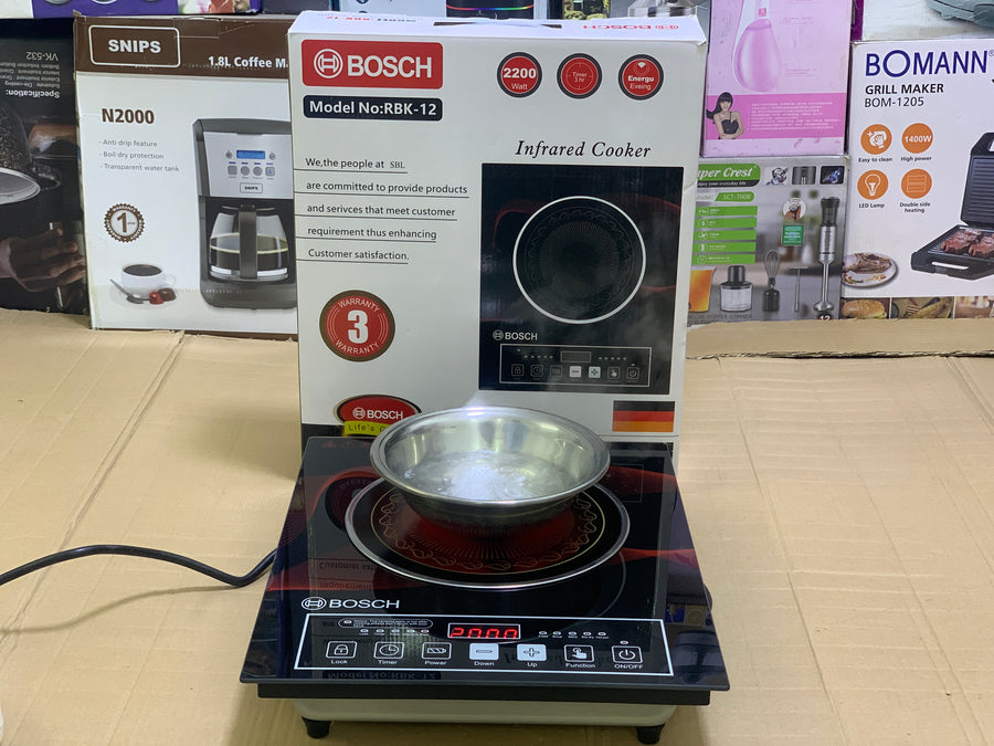Bosch Electric Infrared Cooker - 2200w Cooking Stove