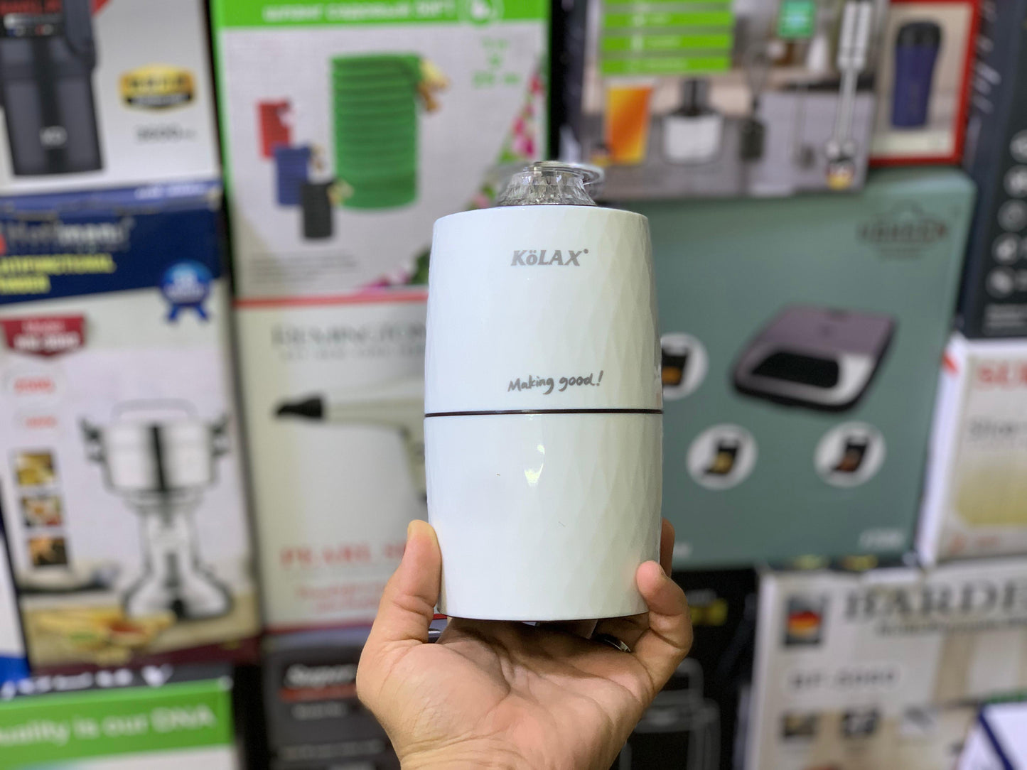 Kolax Multifunctional Stainless Steel coffee and Spice Grinder 280w