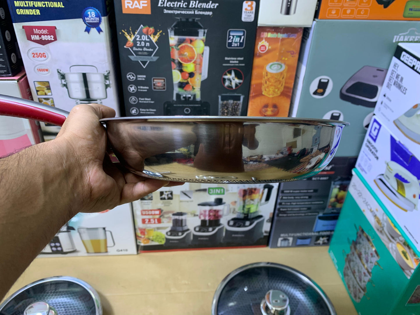 Shallow Skillet Laser Coating Non Stick