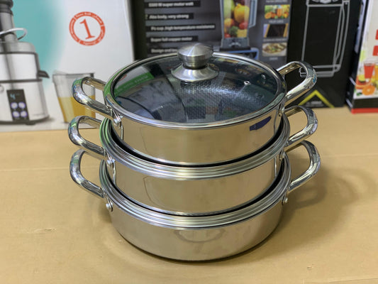 Laser Coating Shallow Casserole Complete Set Pure Non Stick