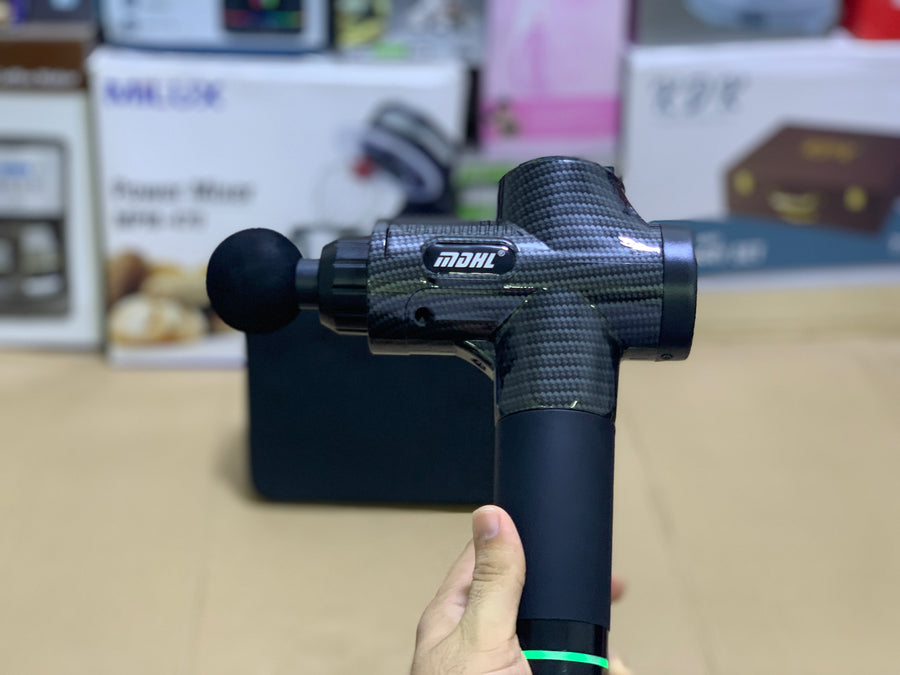 MDHL Carbon Fiber Professional Massage Gun Kit