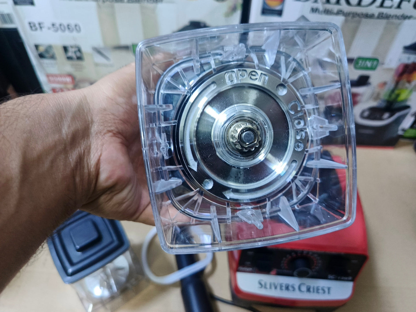 Silvers Criest 2 in 1 Multifunction Blender|5500W | Sc-1589