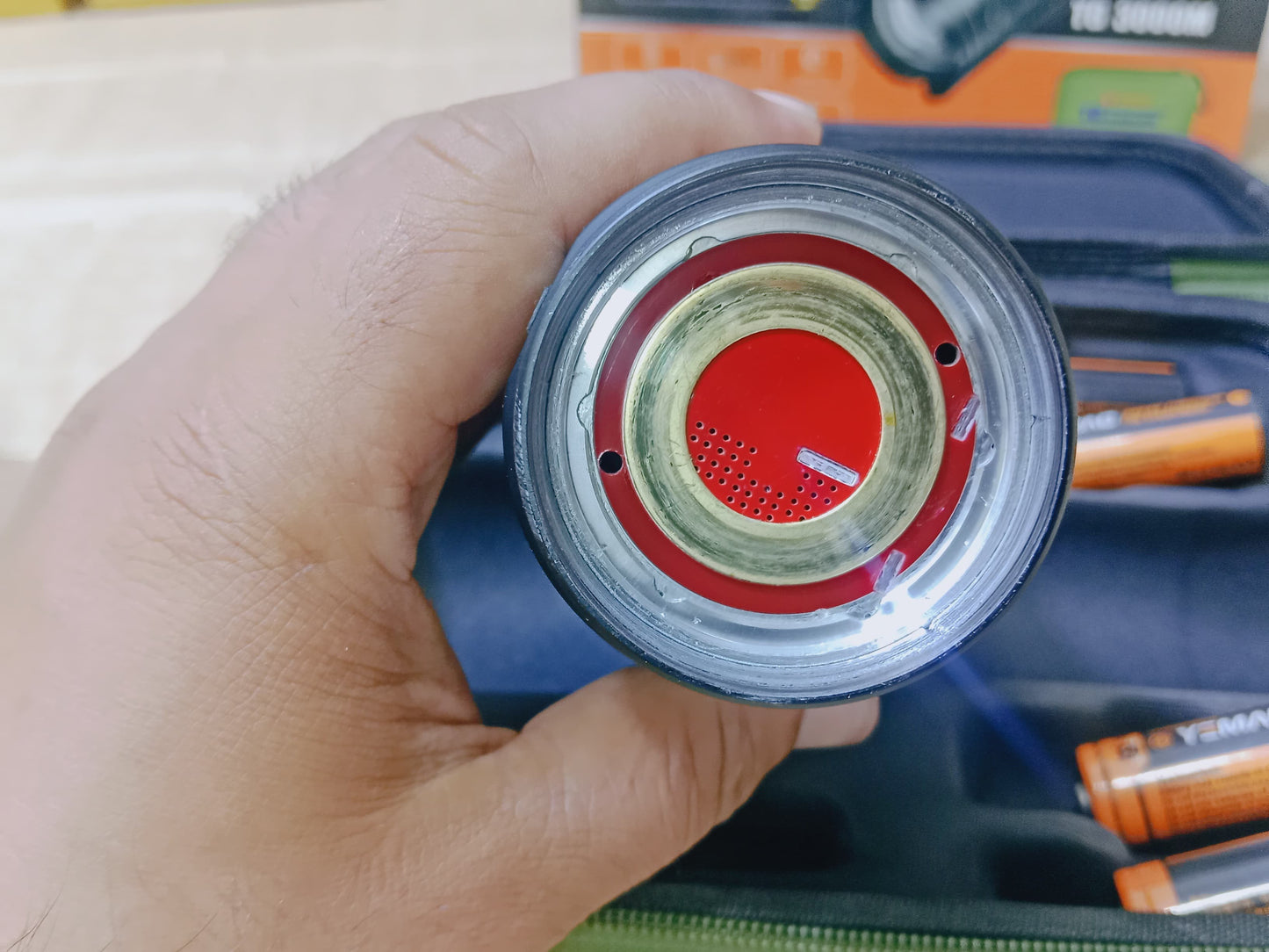 LED Flashlight Ym- G501 l Campaign Torch