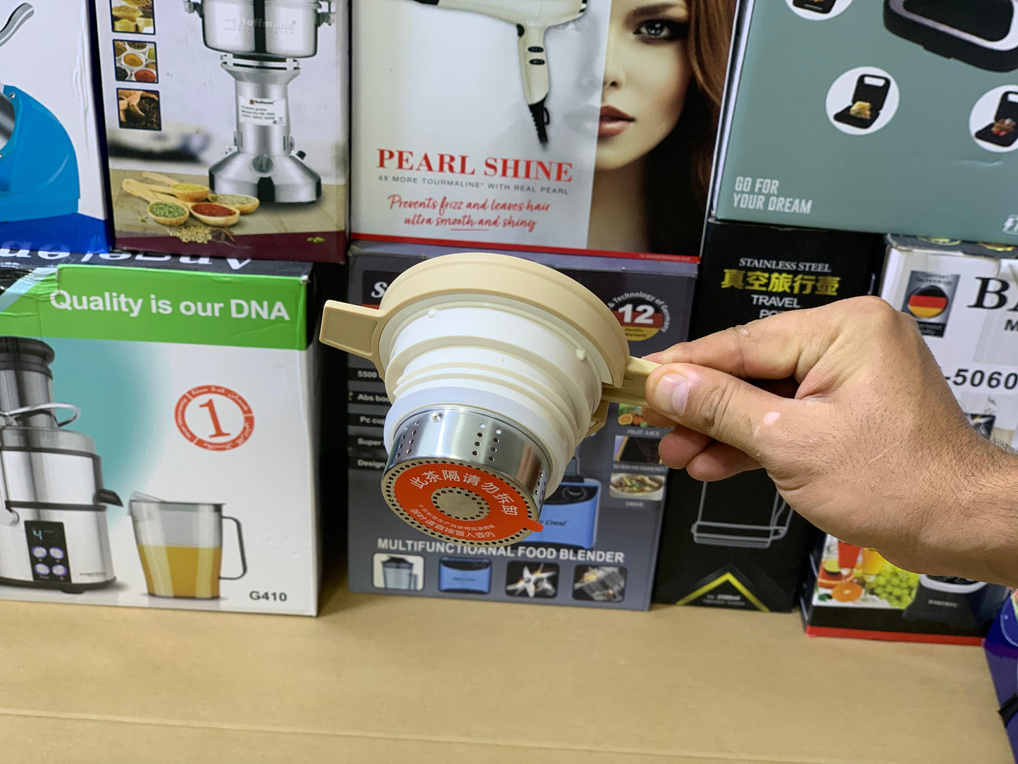 D-Kadi Tea and Coffee Thermos SUS 304 Stainless Steel Model 9096 1900ml