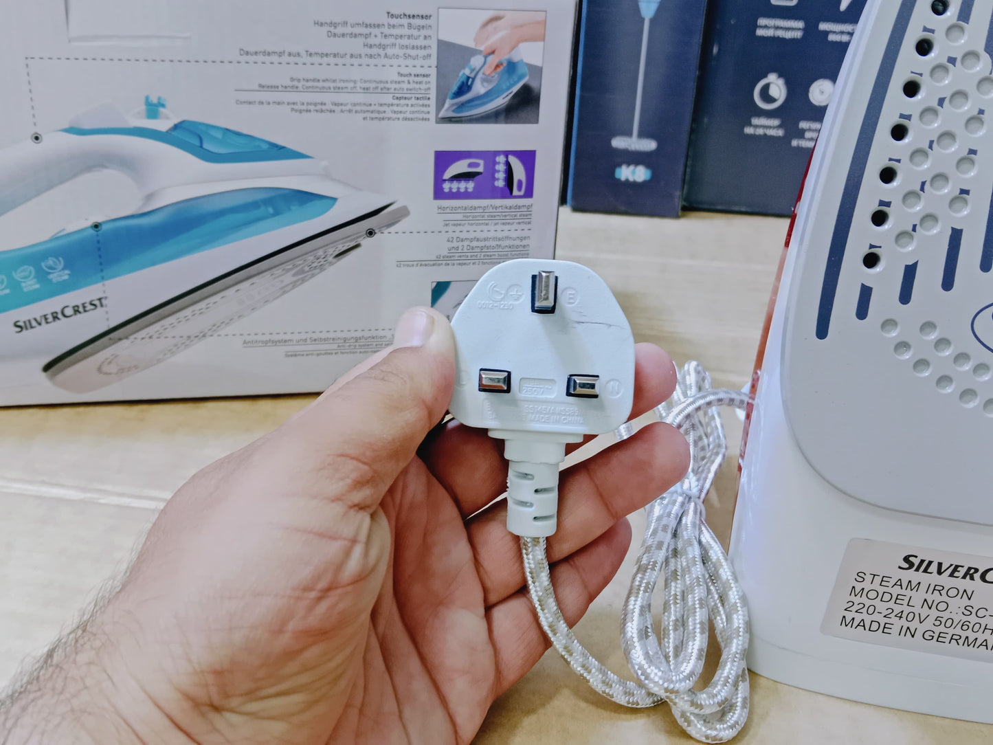 Silver Crest Steam Iron 2600W 450 ML