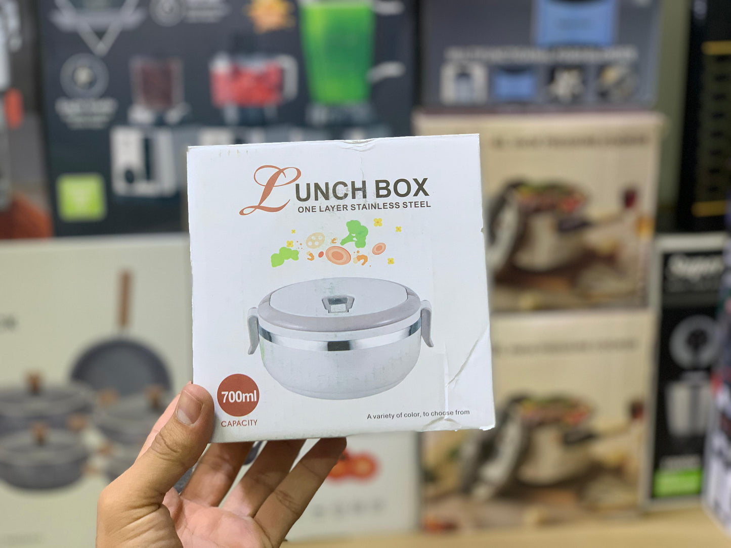 Lunch Box One Layer Stainless steel