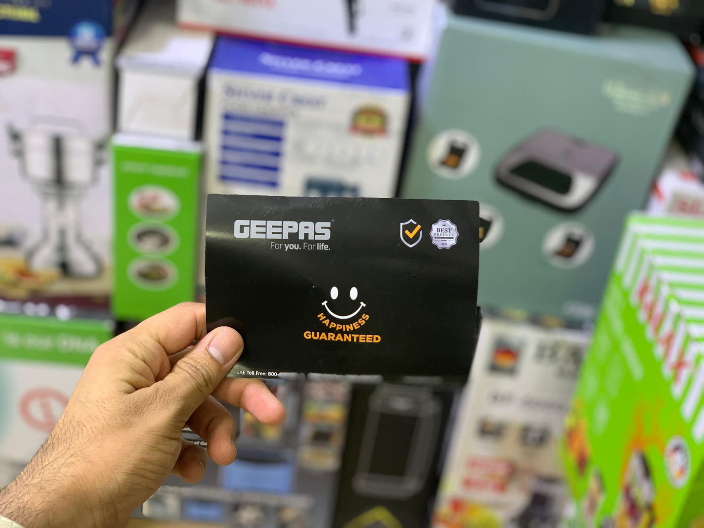 Geepas SKYE Collection Electric Tea Kettle 1.7L and 2200w | Model: GK38067UK-BK