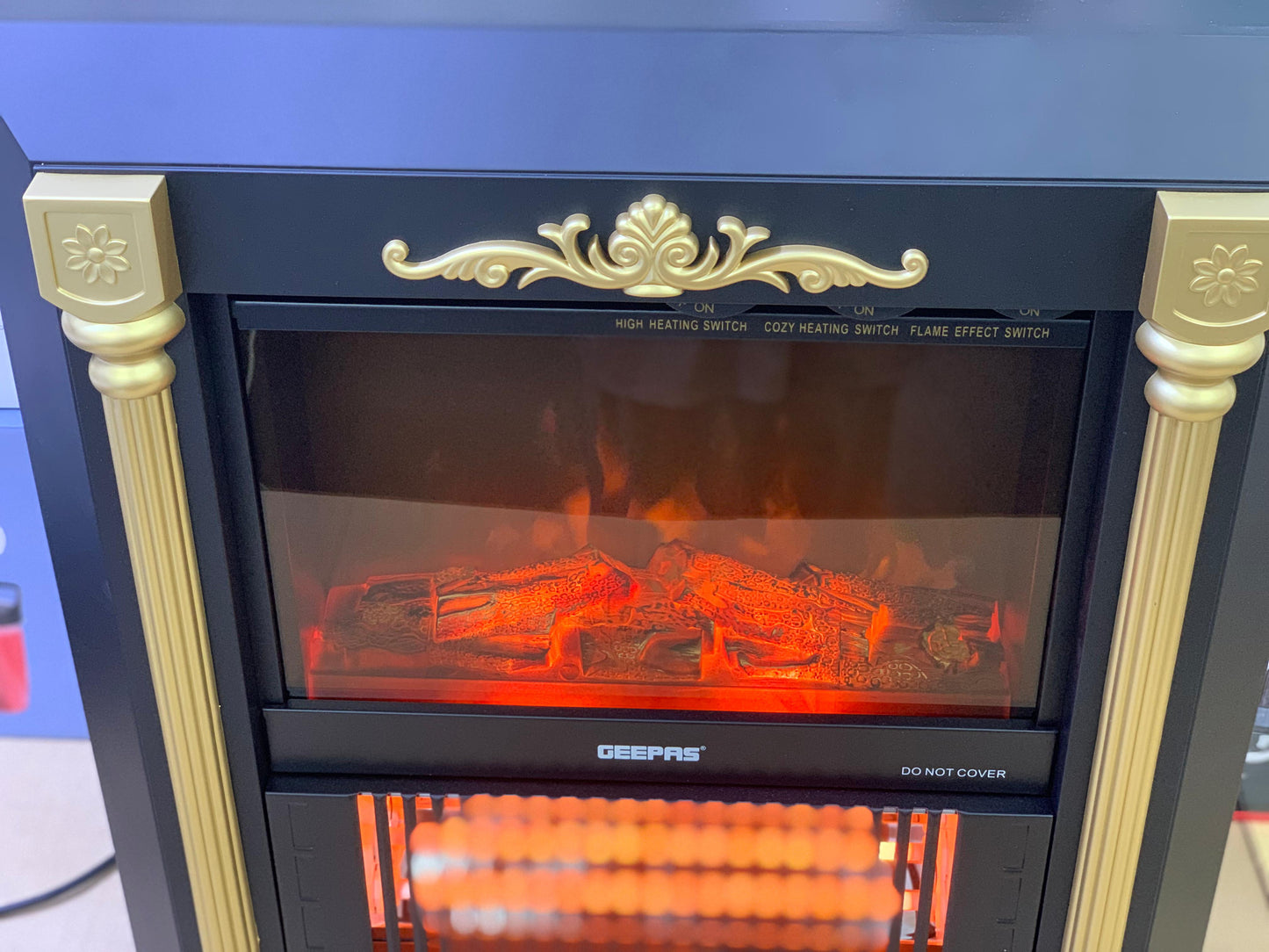 Geepas Electric Heater|2 Years Warranty |28579