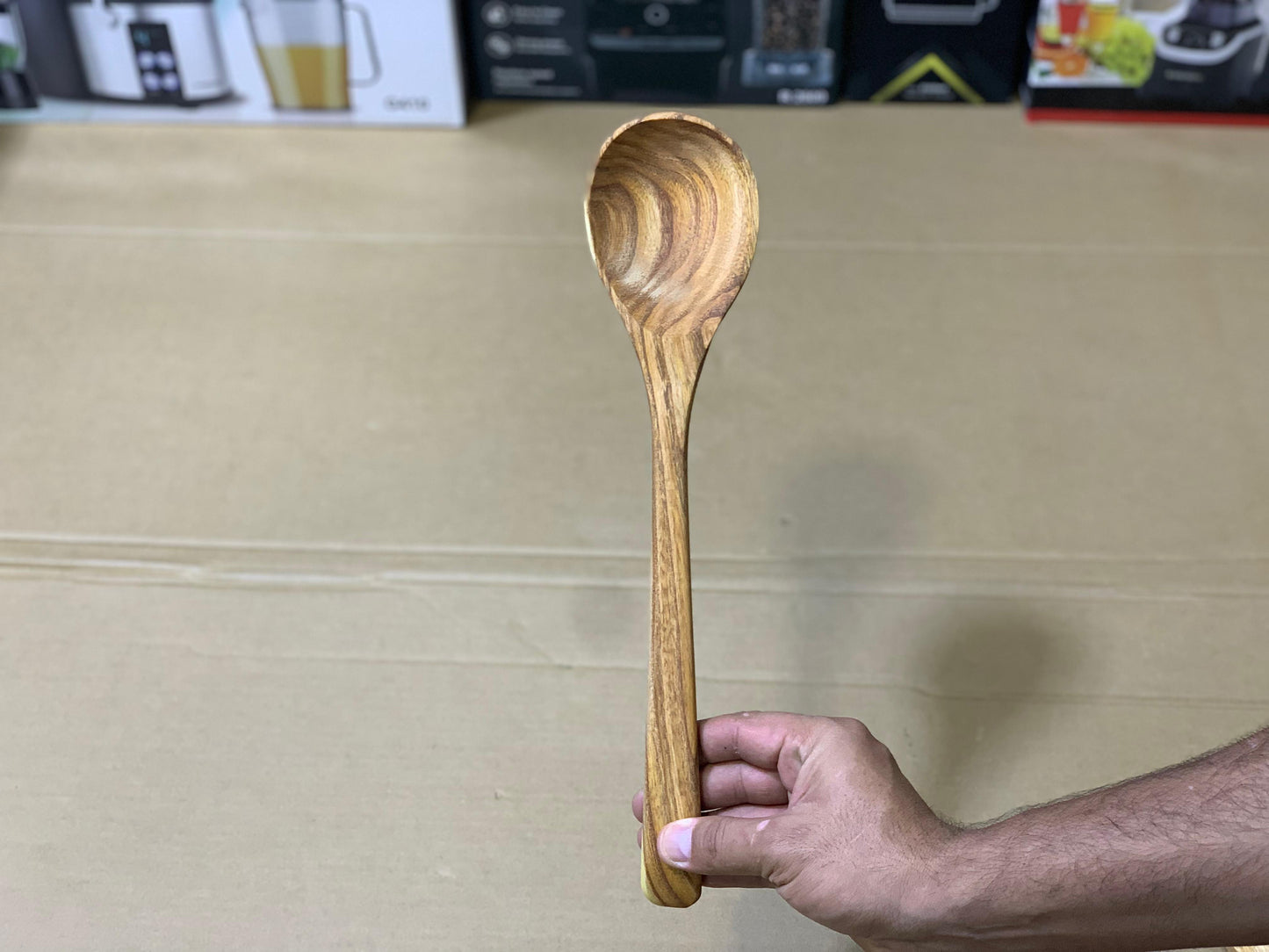 Pure Wooden Spoon 4 Pcs