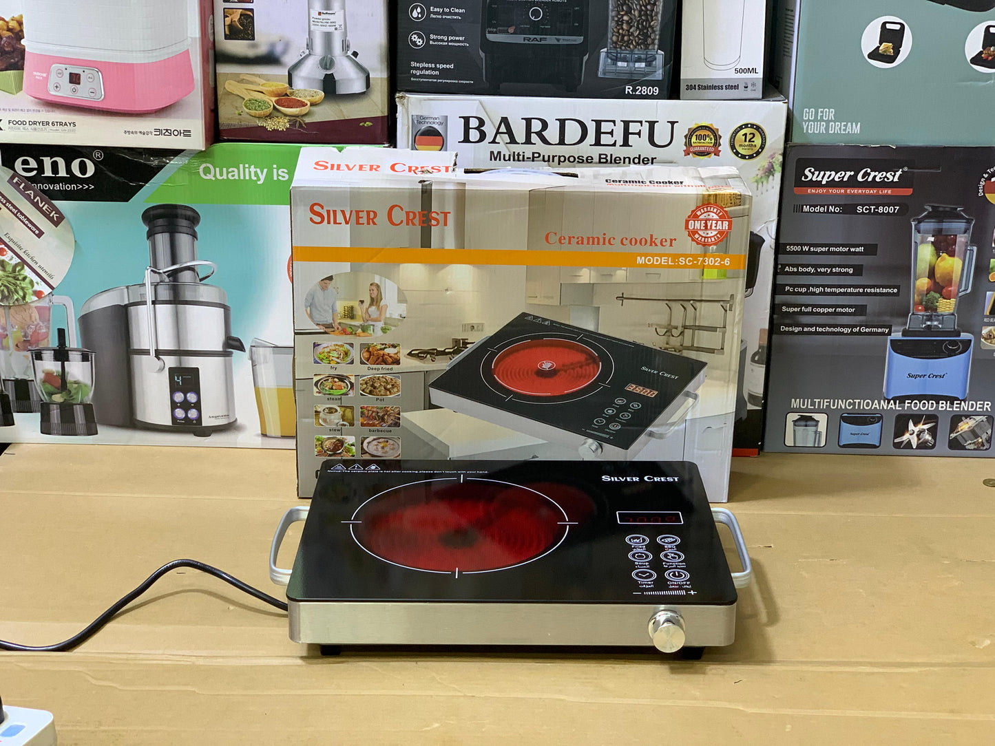 Silver Crest Ceramic Hotplate Model SC-7302-6