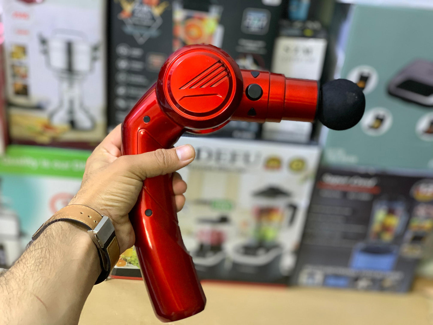 Elite Folding Massager with Multiple Heads