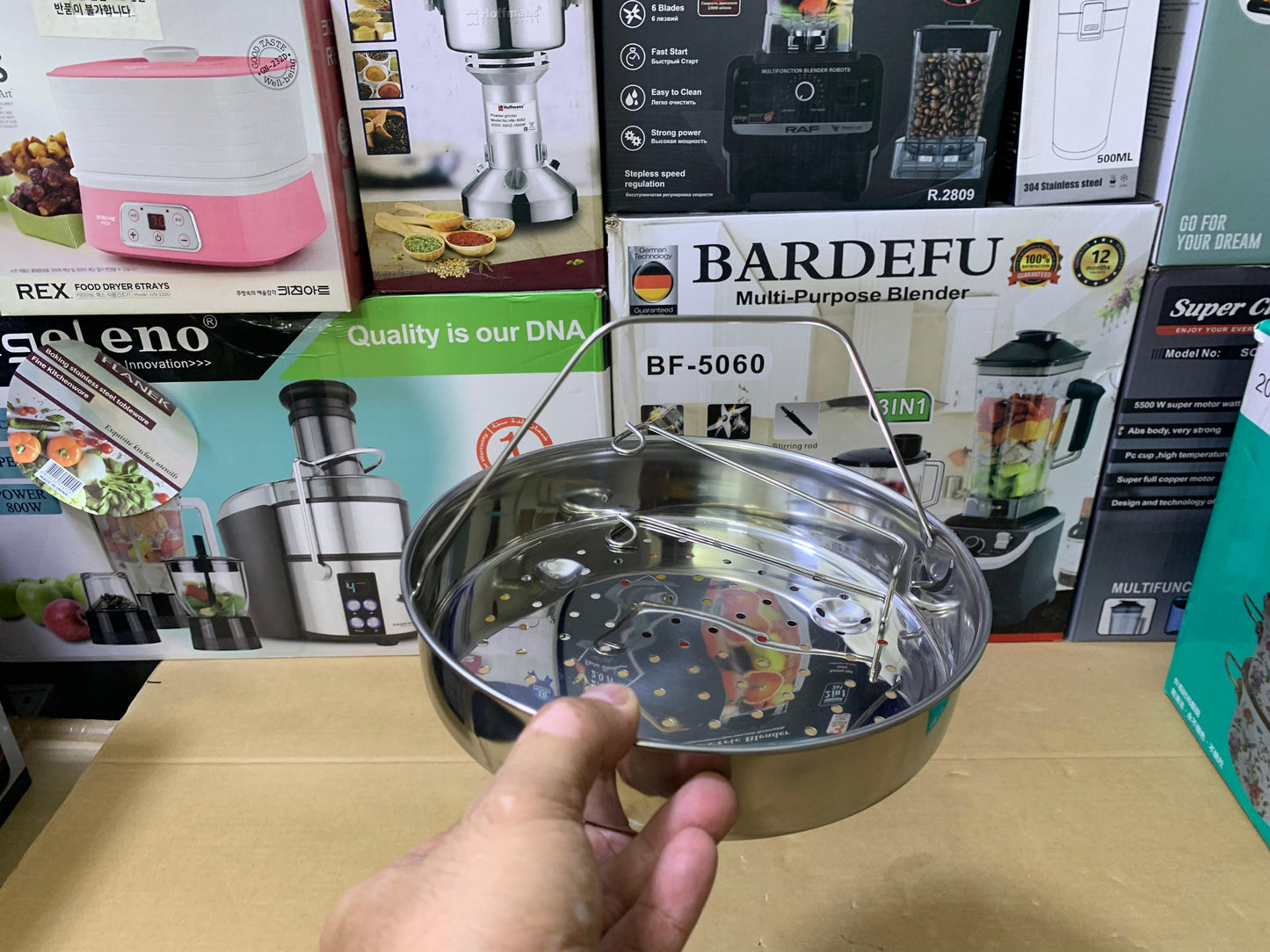 TEFAL 3 in 1 Pressure Cooker 5L and 7L Stainless Steel 18/10