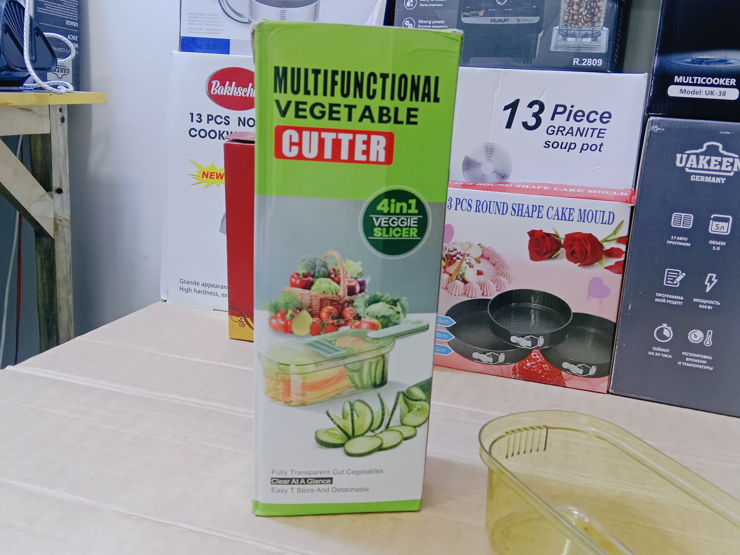 Multifunctional Vegetable Cutter 4 in 1