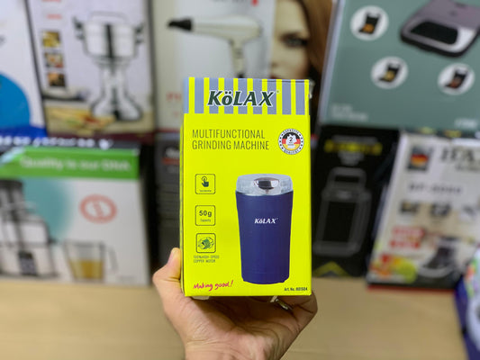 Kolax Coffee and Spice Grinder Stainless Steel 50G and 300W