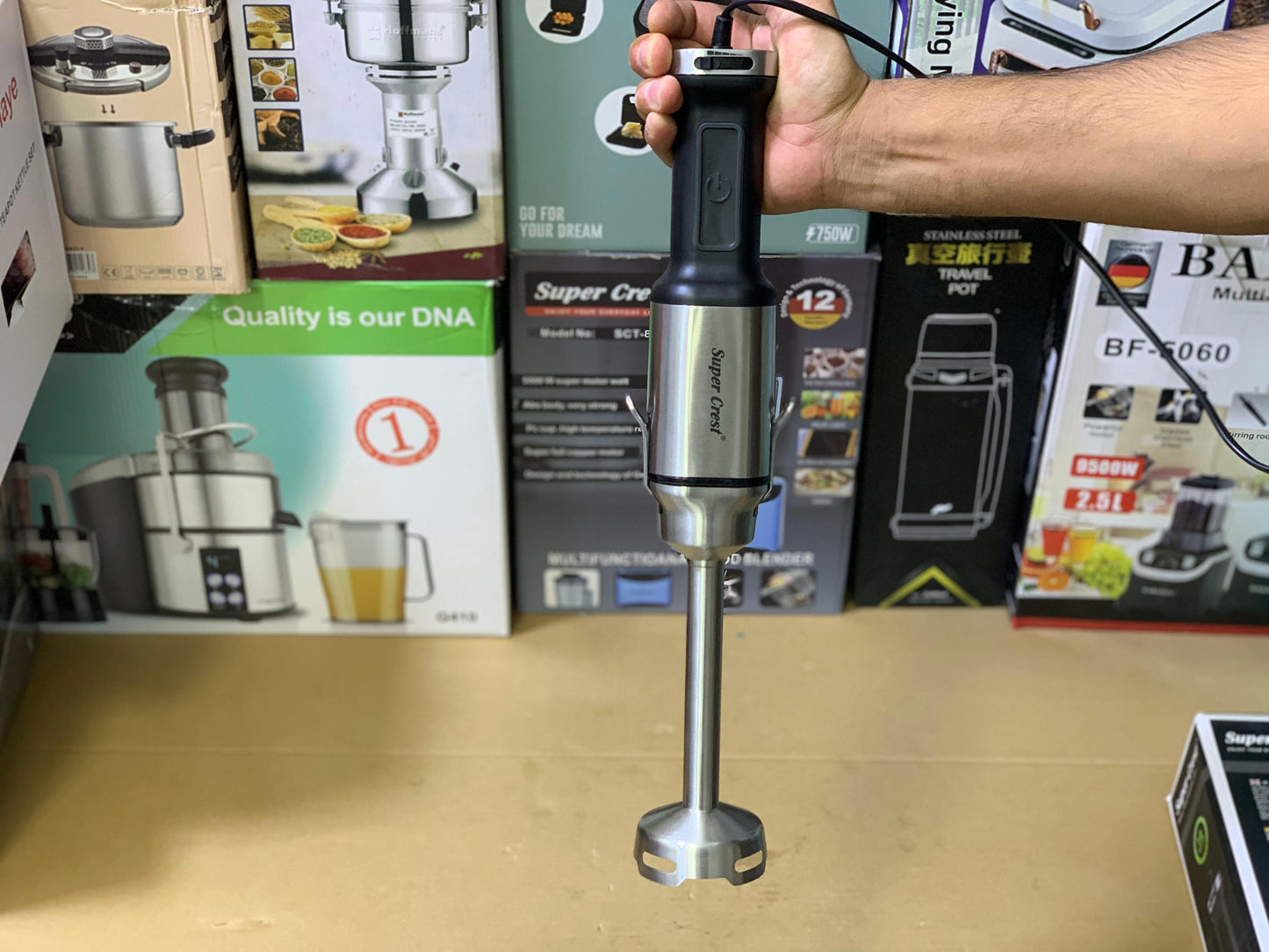 Super Crest Hand Blender|1200W|SCT-7027