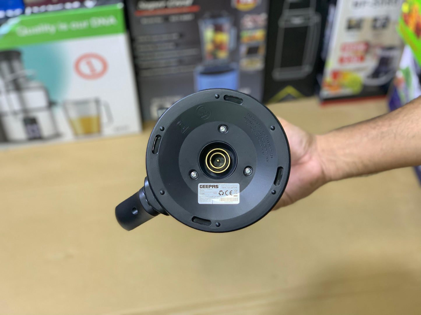 Geepas SKYE Collection Electric Tea Kettle 1.7L and 2200w | Model: GK38067UK-BK