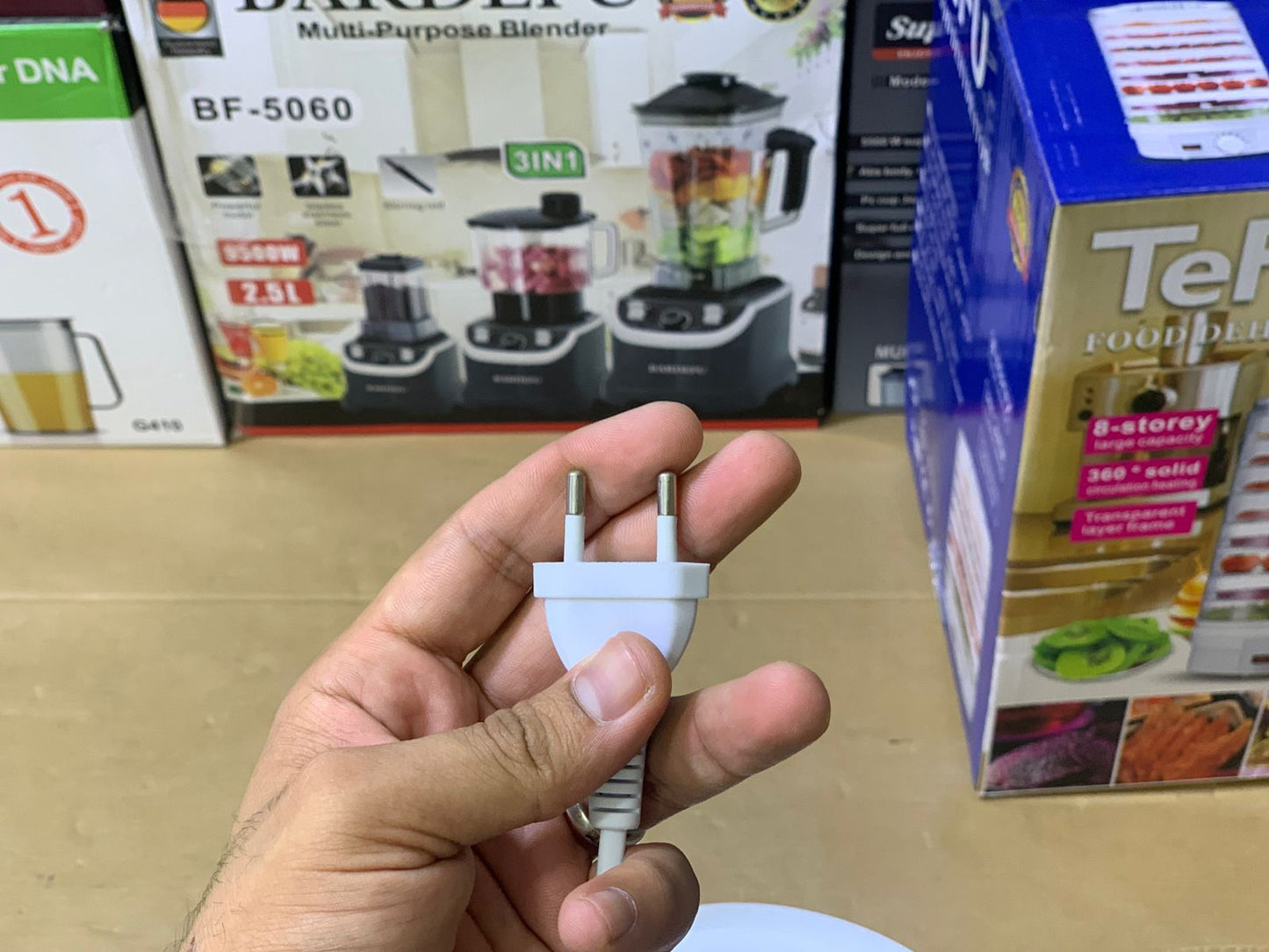 Tefu Brand Food Dehydrator 350 watt and 8 Story Large Capacity | Fruit dryer