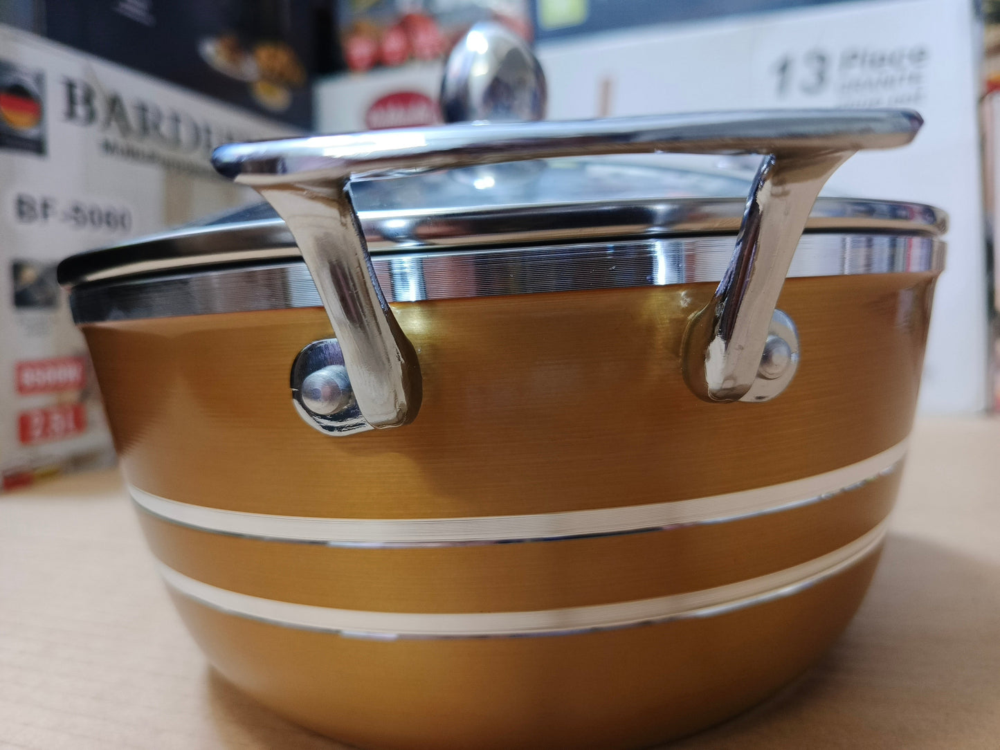 Royalife 10 PCS Aluminum Cookware Set