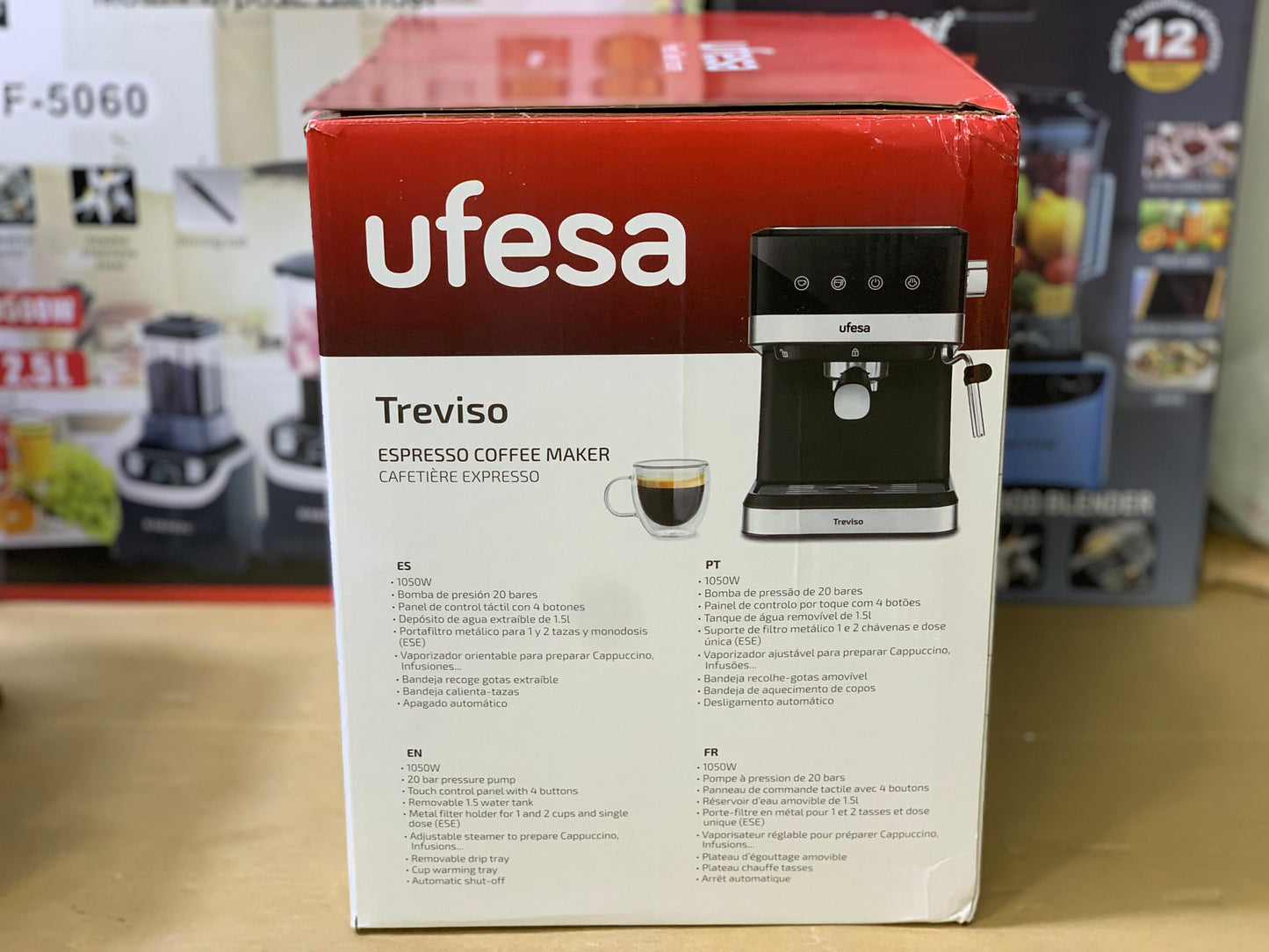 Ufesa Espresso Coffee Maker 20 Bar