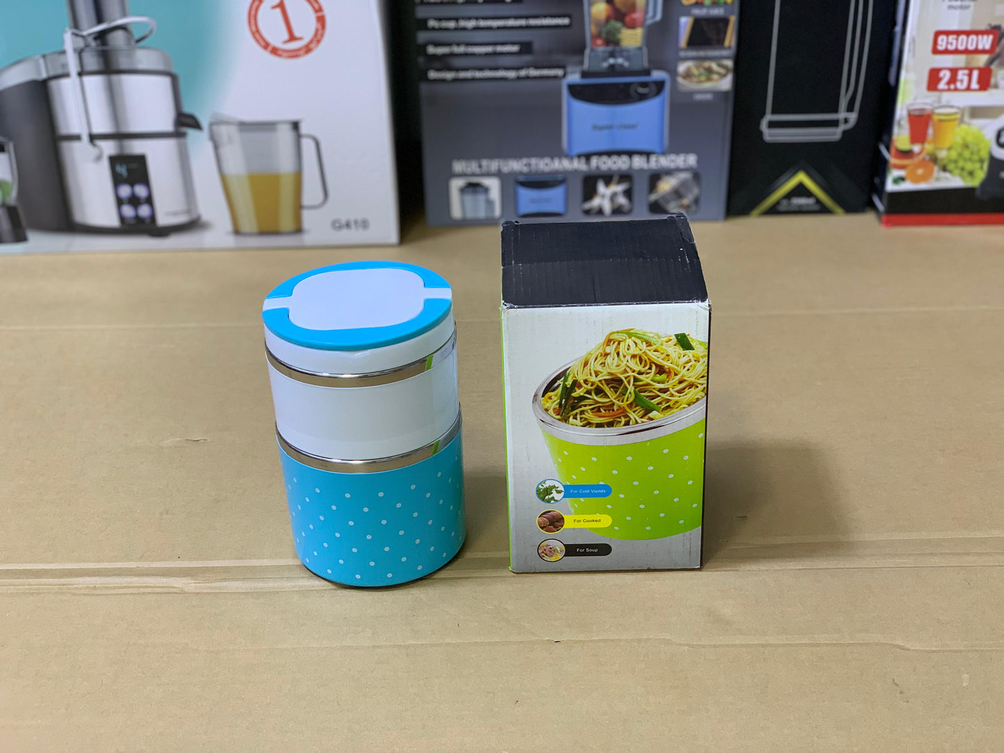 Two Layers Lunch Box Multilayer Insulation