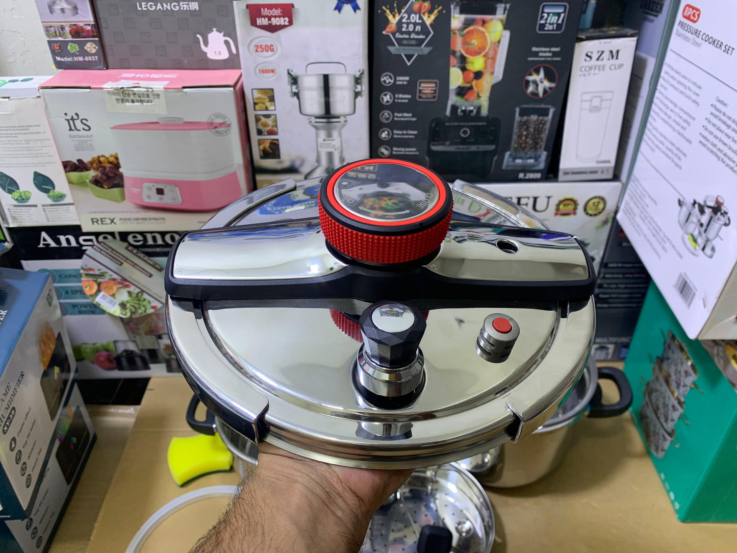 TEFAL 3 in 1 Pressure Cooker 5L and 7L Stainless Steel 18/10