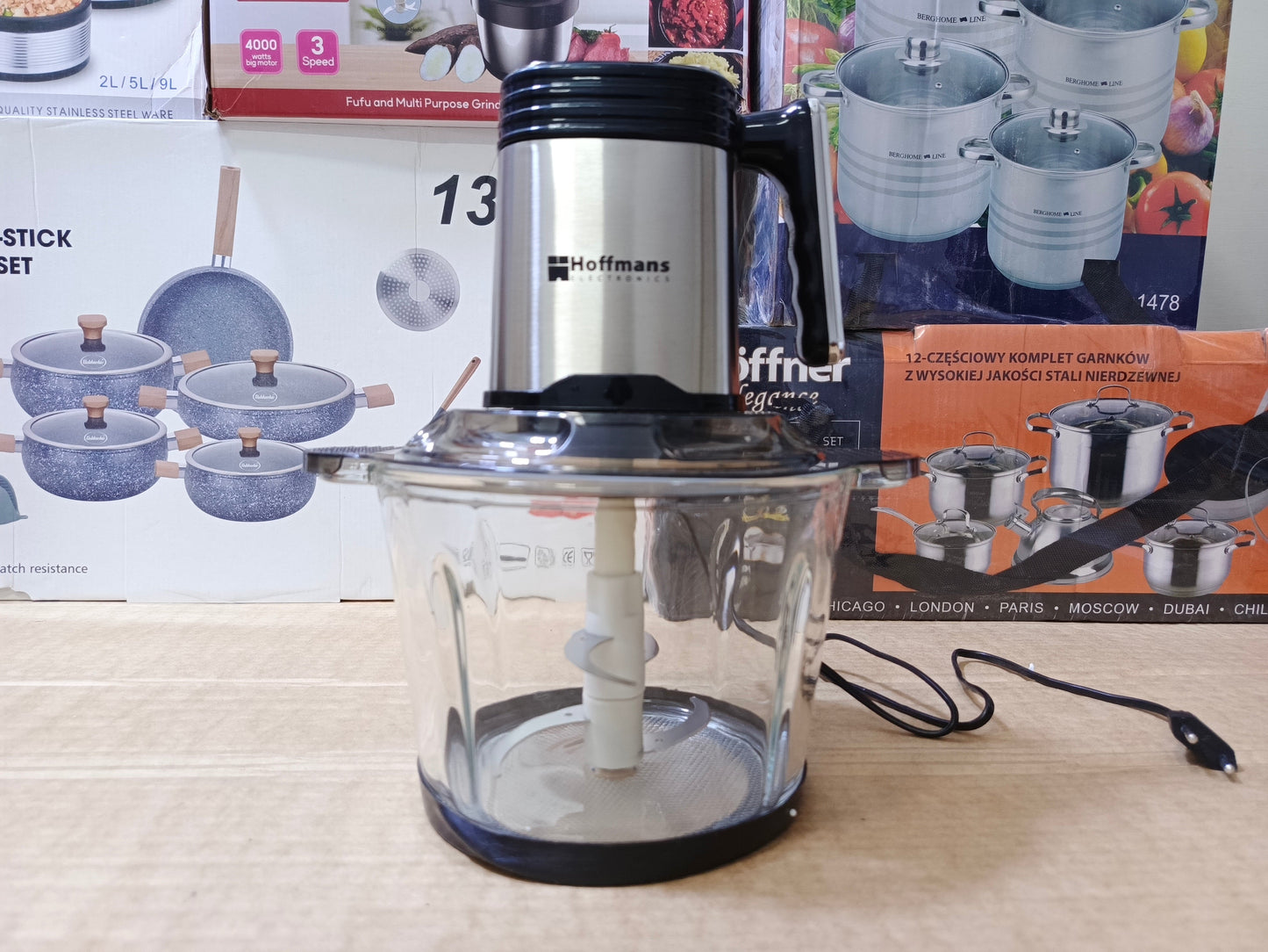 Hoffmans Meat Chopper 3.5L and 1800w