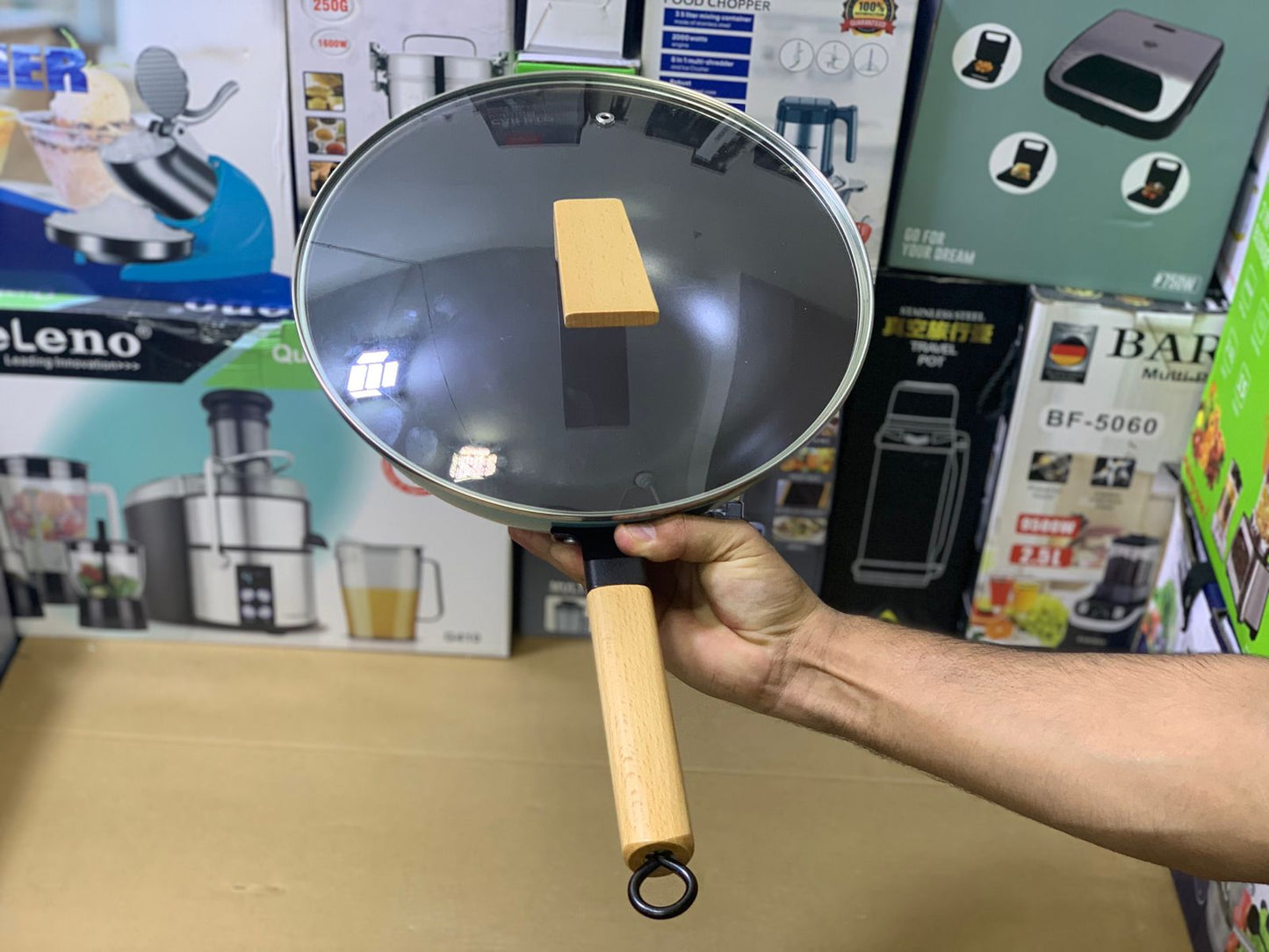 BOBER Ceramic cookware set 2 pieces Frying pans 30cm and casserole 26cm