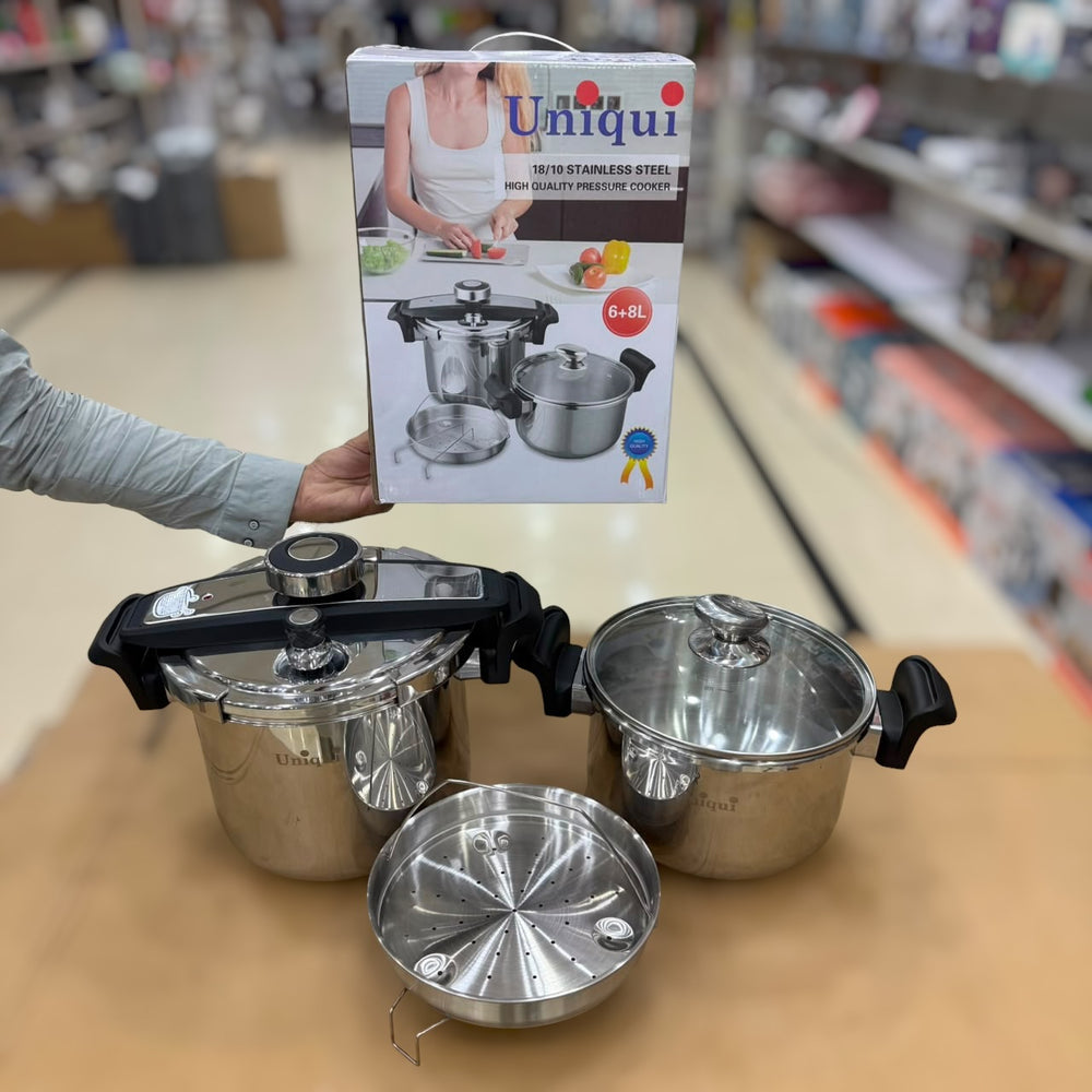 Uniqui 6+8L Automatic Pressure Cooker