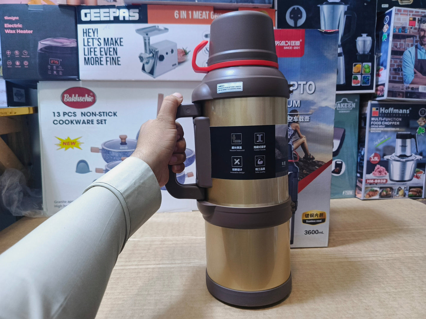 D Kadi stainless Steel Bottle 360oml For Traveling and Camping