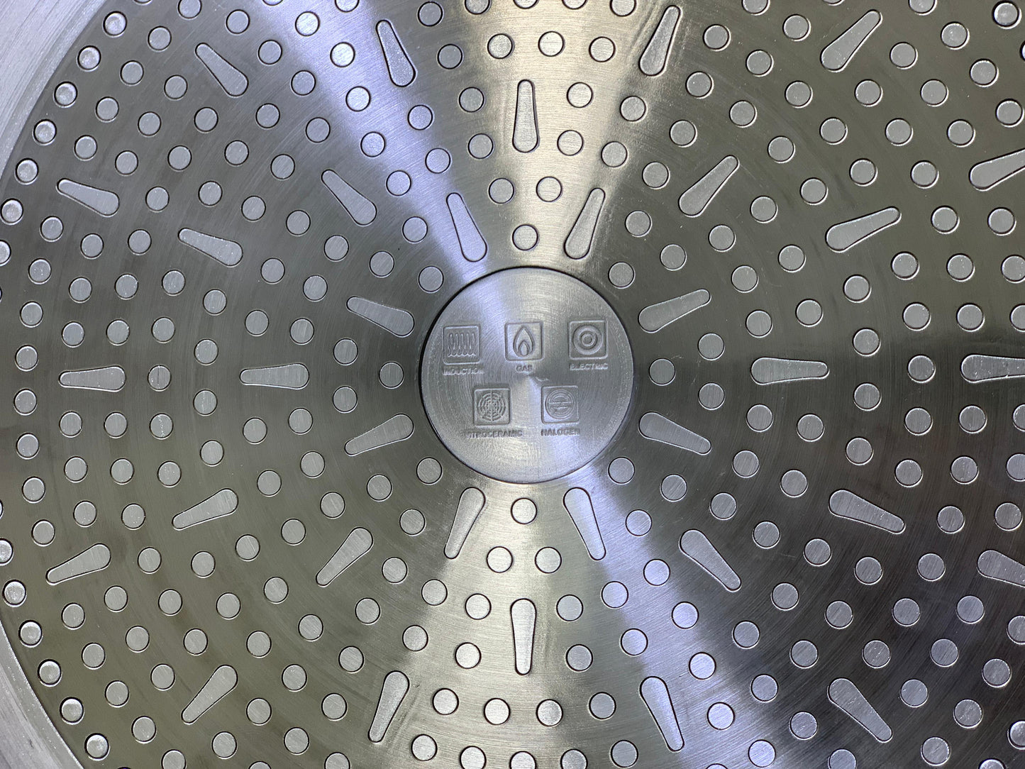 Non Stick Creepy Pans - Pizza Pan and Tawa 32cm Granite Coating Color Dark