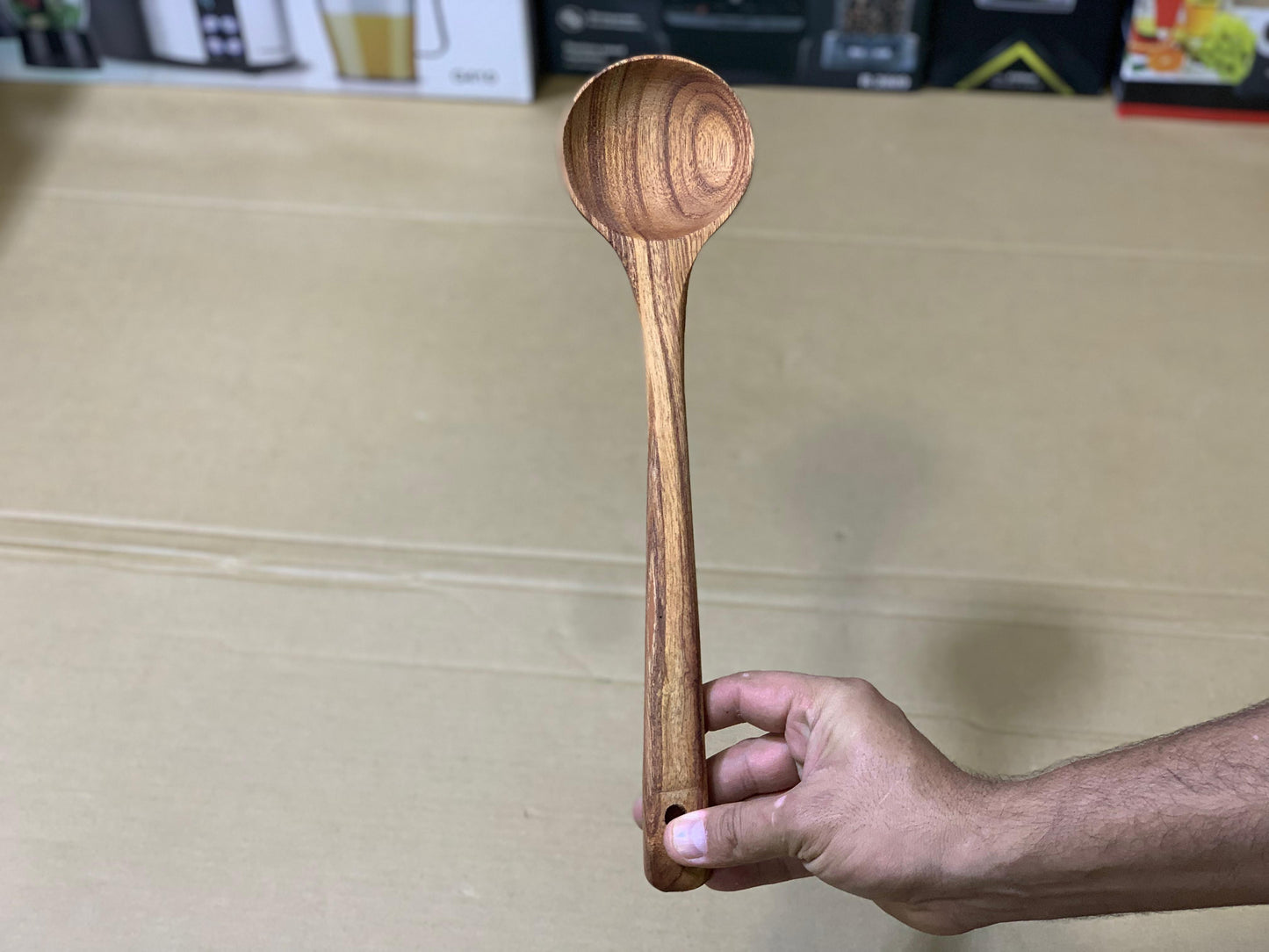 Pure Wooden Spoon 4 Pcs