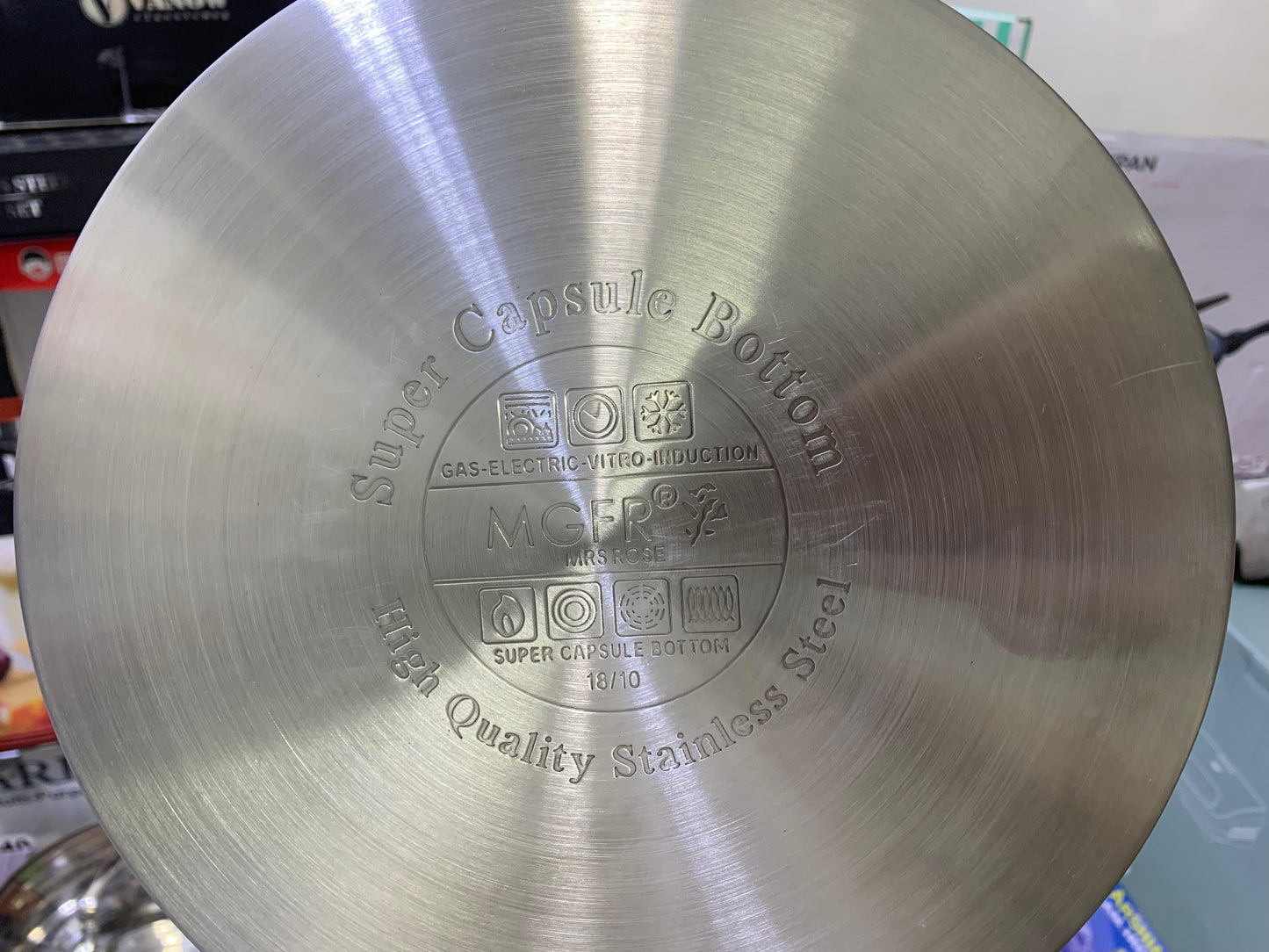 MGRF Swiss Control Stainless steel 6 pcs | 18-10