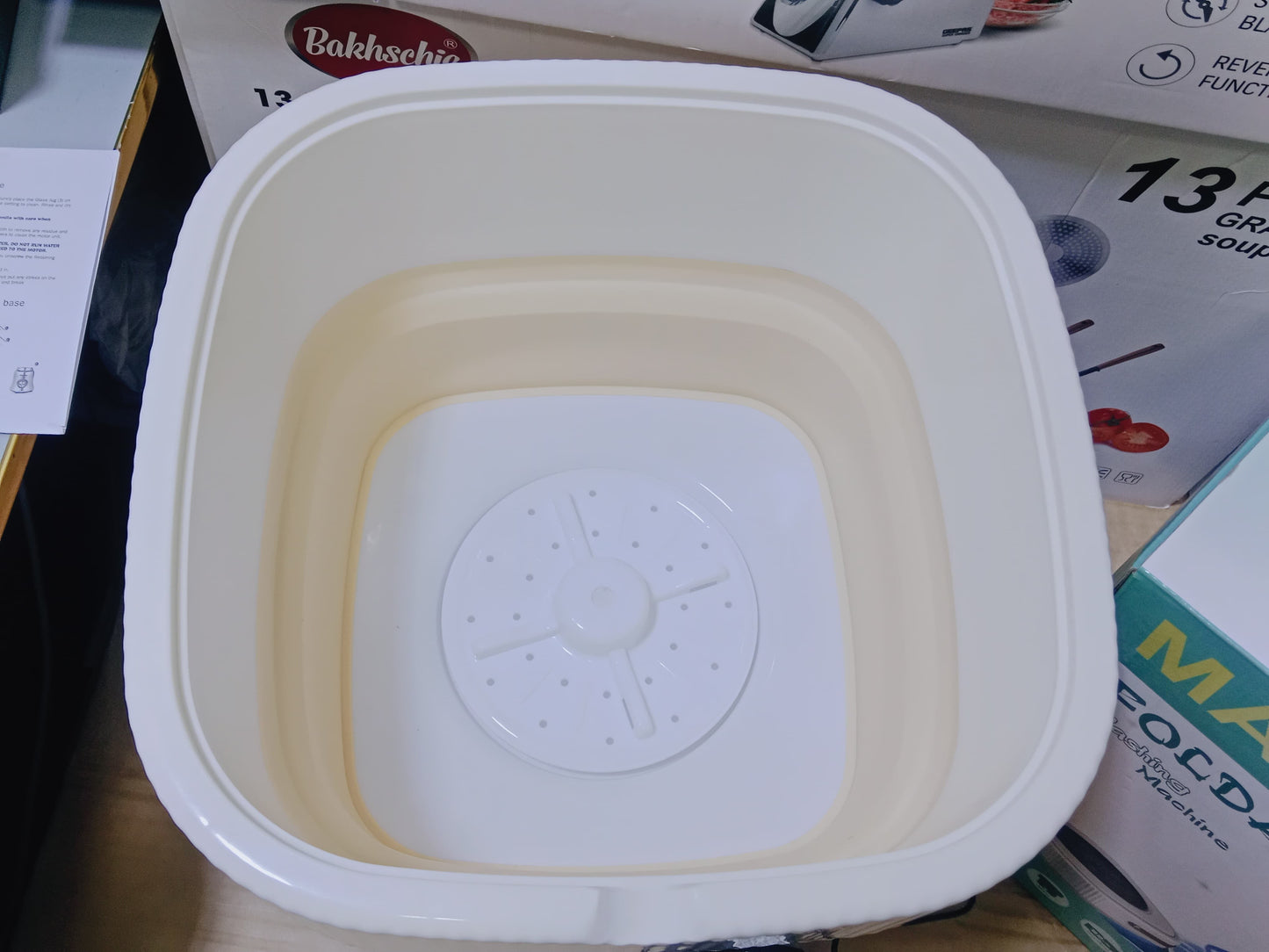 Maxtop Folding Washing machine 50w can be used on solar system